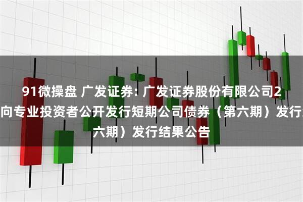 91微操盘 广发证券: 广发证券股份有限公司2025年面向专业投资者公开发行短期公司债券（第六期）发行结果公告